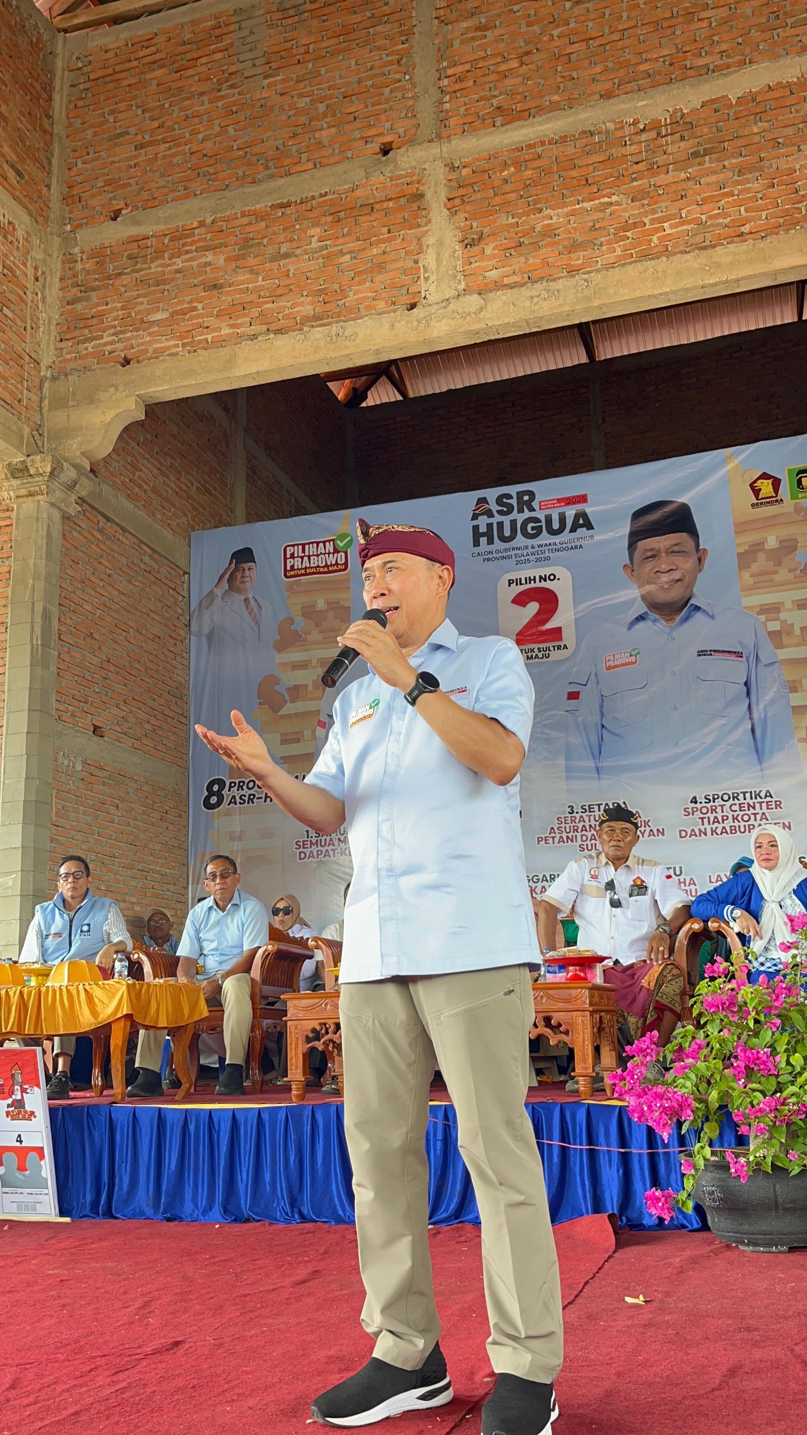 Kampanye Hari Ke-3 di Ladongi Kolaka Timur, Tokoh Masyarakat Yakin Andi Sumangerukka-Hugua Mampu Majukan Sektor Pertanian